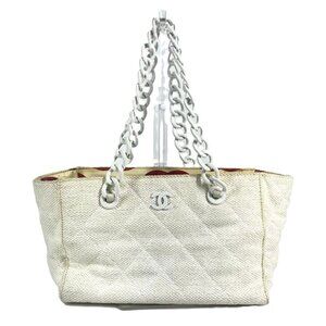 Chanel Shoulder Bag Logo Quilted